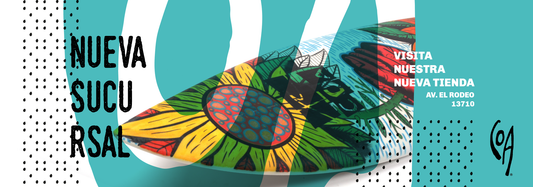 nueva tienda coa surf, showroom