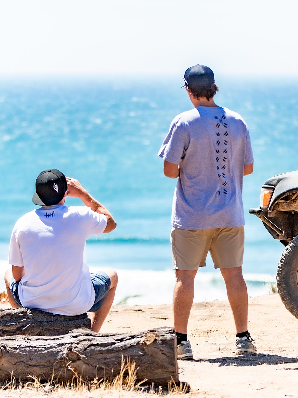 Polera Símbolo Destacador Grís