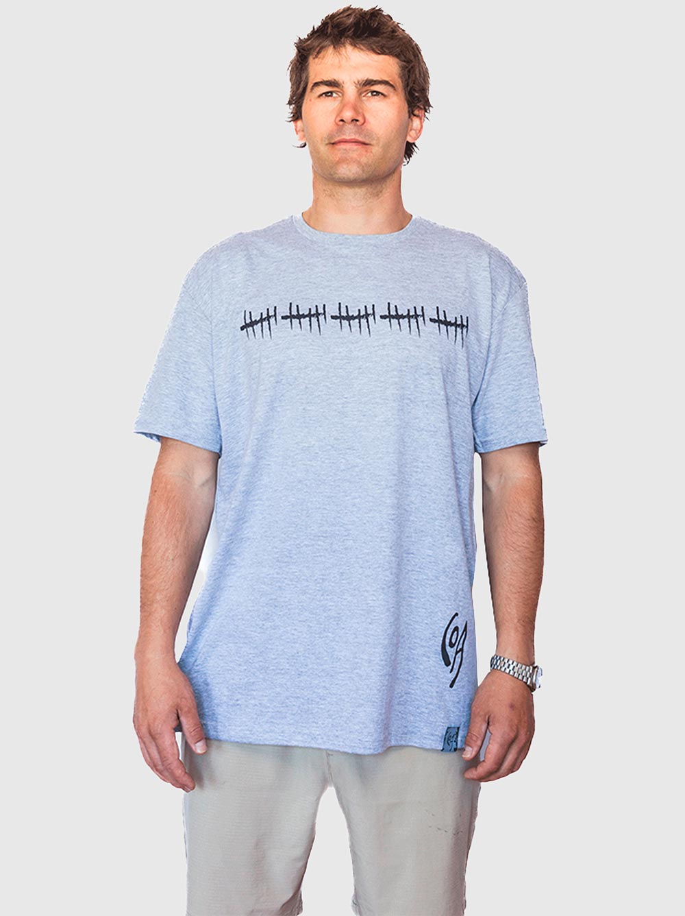 Polera Días Contado Grís