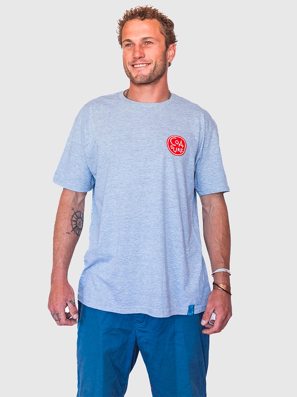 Polera COA Clásico Grís