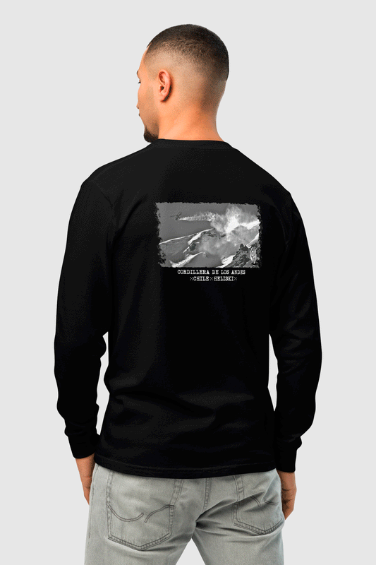 Edición Limitada Heli Ski Concurso! Polera Manga Larga