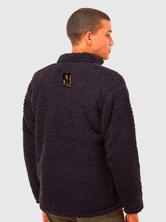 Polerón Sherpa Negro