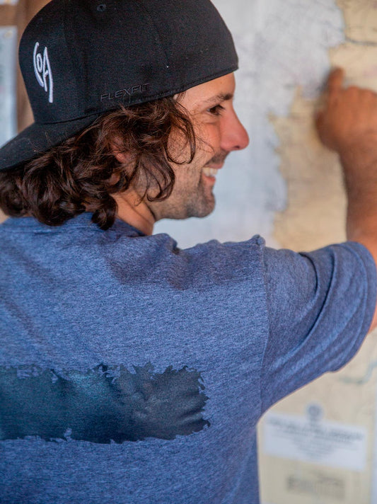 Polera Cicatriz Heather Navy