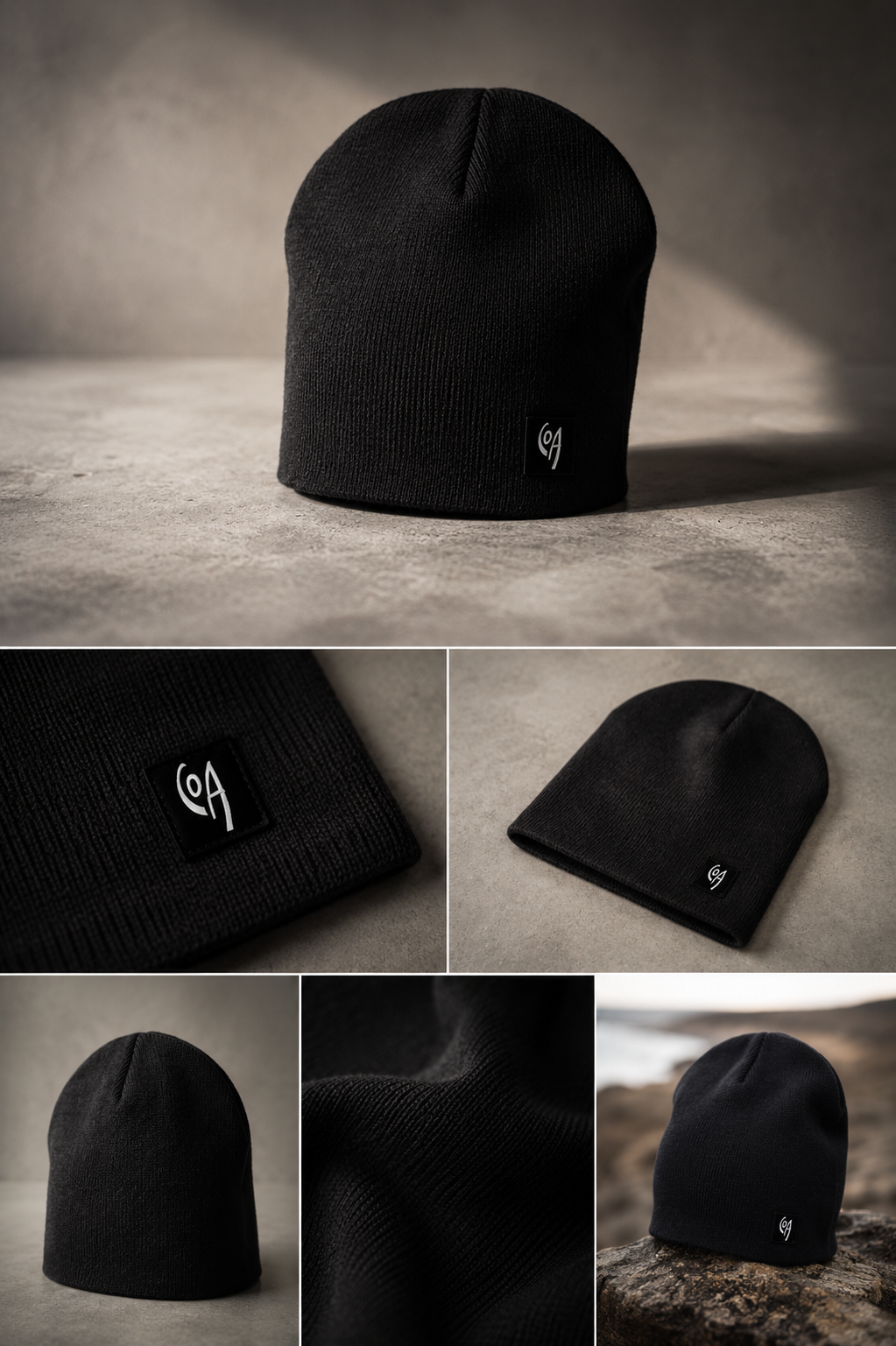 Gorro Lana Black