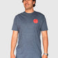 Polera COA Clásico Heather Navy