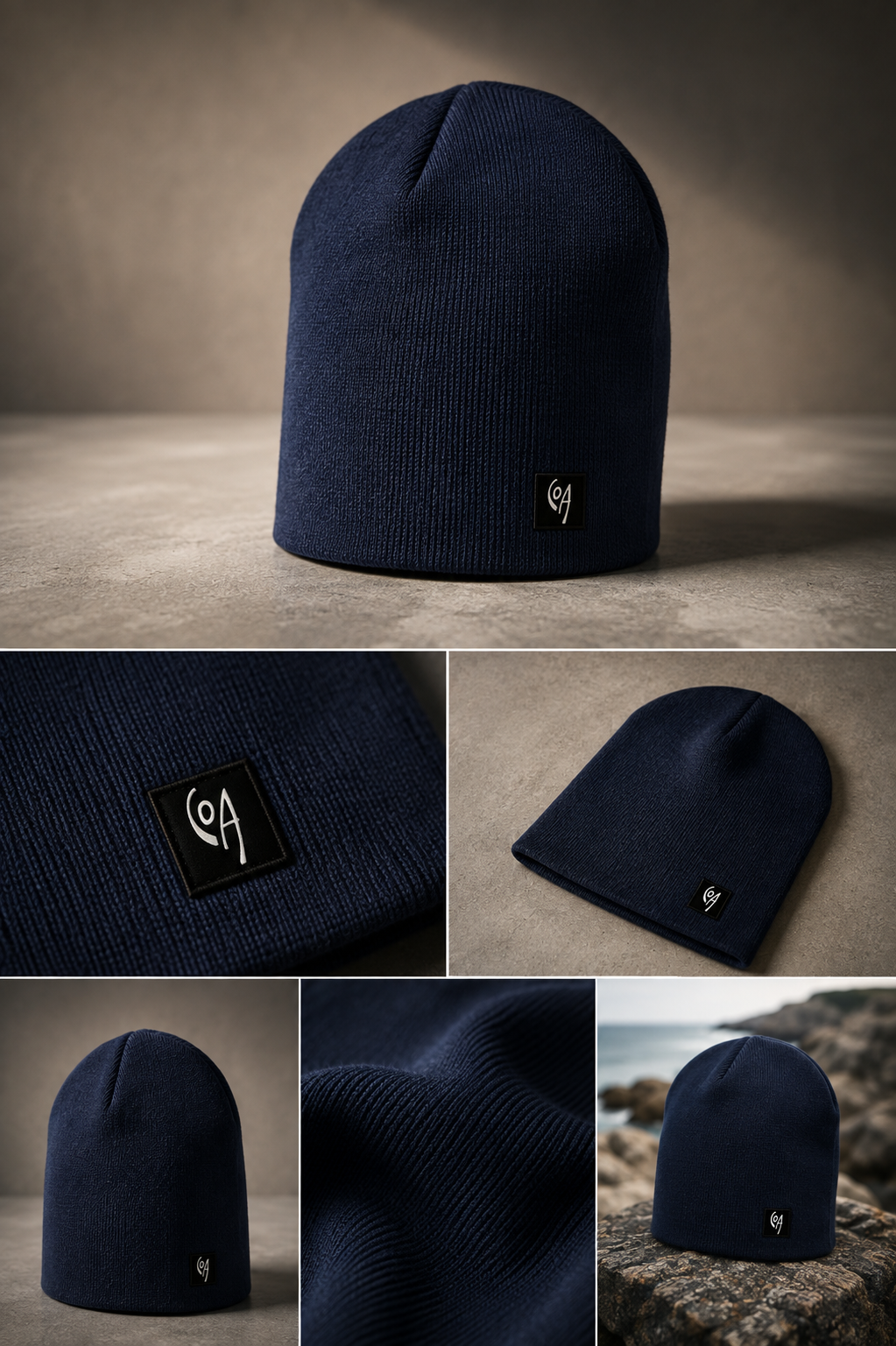 Gorro Lana Blue Navy