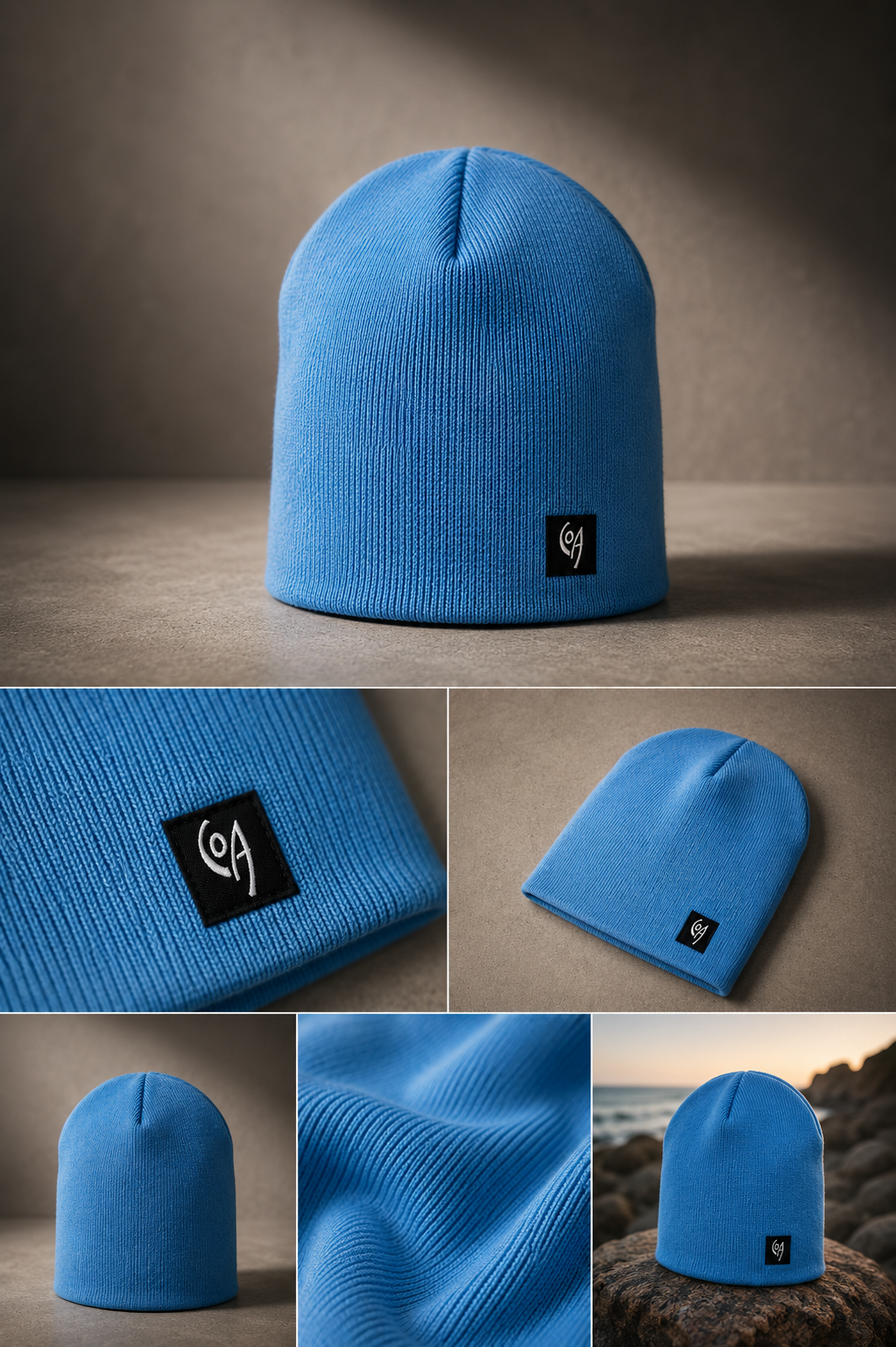 Gorro Lana Light Blue