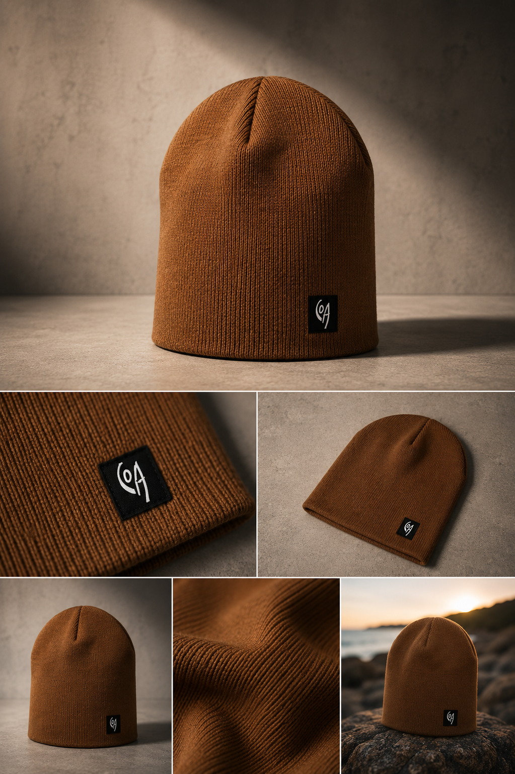 Gorro Lana Caramel