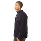 Polerón sherpa COA color negro, marca chilena de surf — vista lateral