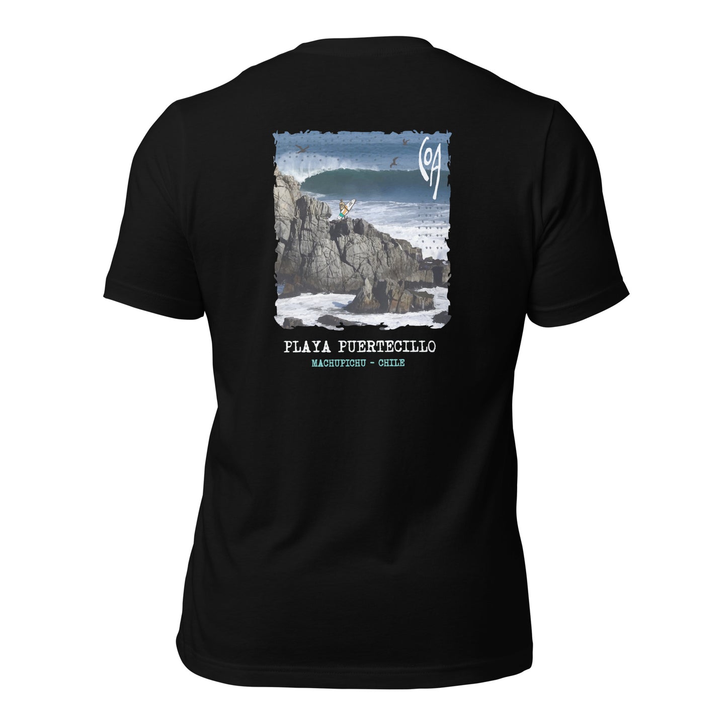 Puertecillo Balck eco t-shirt